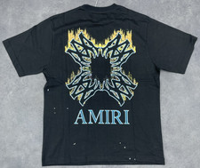 AMIRI MEN'S BLACK T-SHIRT 2XL picture