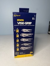 IRWIN VISE-GRIP Original Locking Pliers Set 5 Piece 68 Vise Grips NEW picture