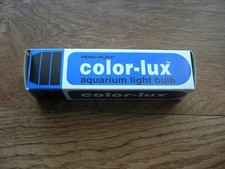 Penn-Plax Color-Lux Aquarium Light Bulbs CO-B15, Blue, NEW picture