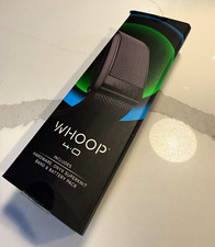 WHOOP 4.0 Activity Tracker Onyx SuperKnit Band & Battery Pack Heart Rate picture