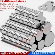 5-100 PCS Small Magnets Mini Tiny Round Micro Magnet Neodymium Disc Rare Earth picture