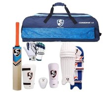 SG Cricket Kit Full Set for Adults SG Spark Kashmir Willow Bat picture