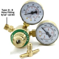 Gas Regulator Oxygen Compatible with Victor SR160-540 Light Duty 313-OX picture