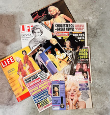 Vintage Marilyn Monroe LOT LIFE Magazine, Watch, Postcards, Calendar Collectable picture