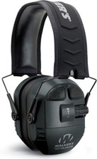 Walker's Game Ear Black Ultimate Power Muff Quads Earmuff - GWP-XPMQB picture
