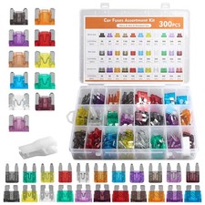 300Pcs Car Blade Fuse Assortment Assorted Kit Blade Set Auto Truck Automotive picture