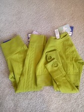 NWT  2 PC JoyLab Length High Rise Leggings Green Size s picture