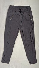 Athleta Trekkie North Jogger Women's Size 4 Black Hiking Travel Pants 405726 picture