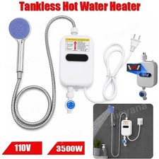 110V 3500W Tankless Hot Water Heater Shower Electric Water Heater picture
