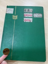 GB stamps. QV on. Line-engraved + Surface print. Stock book. @533 picture
