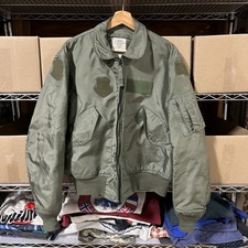 Military Flyer's Jacket Men's Summer CWU-36/P USAF Large PROPPER Aramid EUC picture