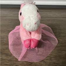 Wishpets Cheryl Pink Unicorn Ballerina Plush picture