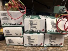 Lot ASCO Solenoid Valves 5x EF8342G1 Explosion Proof 4 Way 120V 8262G2 NOS picture