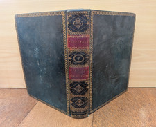 Antique book - Works of Plutarch - Lives of Illustrious Men Vol. 1 - 1784 picture