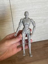 Bandai S.H. Figuarts Body Kun DX Set Gray 30 Articulation Points Action Figure picture