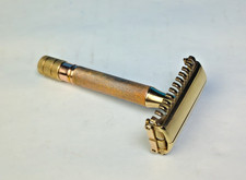 Vintage 1930s Gillette Sheraton Open Comb  Double-Edge Safety Razor picture