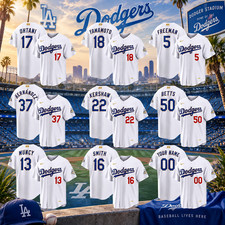 SALE HOT Men's LA Dod.gers 2026 Gold Collection White Stadium Jersey S-5XL picture