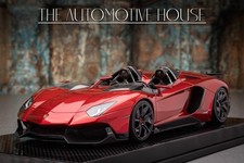 Lamborghini Aventador J (Metallic Red) [MR Collection] 1/18 scale picture