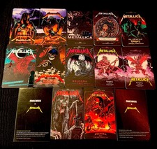 Metallica M72 European Tour Official Fan Cards bundle  picture
