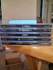 Korn CD Lot Of 5 Albums Issues Follow The Leader Untouchables Life Is Peachy picture