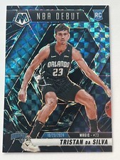 Tristan Da Silva 2024-25 Panini Mosaic Prizm #266 Genesis SSP RC Orlando Magic picture