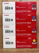 Canon 069 H 069H High Yield Toner Set 4 Pack Genuine MF751Cdw MF753Cdw LBP674Cdw picture