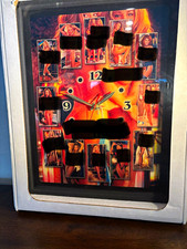 Vintage Snap-on Playboy Nude Wood Wall Clock. picture