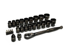 GEARWRENCH GWX6PT25 - 25 Piece 3/8 in. Drive Pass-Thru Ratchet and Socket Set picture