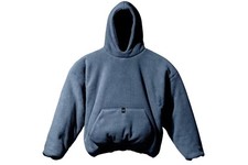 YZY x GAP Yeezy Pullover H09 Polar Fleece Hoodie Mens Size Medium Navy picture
