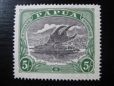PAPUA BRITISH COLONY Sc. #72 scarce mint stamp SCV $55.00 picture
