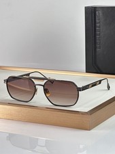 CAZAL 757 Double Bridge Sunglasses Black Gold Frame Brown Gradient Lens New picture