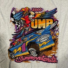 Vintage Ragstock UMP Summer National Racing T Shirt XL Gray  picture
