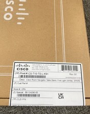 Cisco Room Navigator CS-T10-TS-L-K9 V05 w/ Table Stand TTC5-15 | New Sealed picture