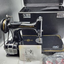 Vintage Alphasew Quilter The Portable 1 Sewing Machine With Case picture