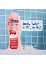 Softsoap Moisturizing Body Wash And Shave Gel Helps Razor Glide Creamy picture