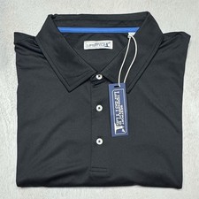 Westport Black Performance Polo Shirt Men’s 4XB Big & Tall picture