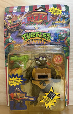 1994 Teenage Mutant Ninja Turtle Pizza Tossin' Donatello Green Weapon TMNT picture