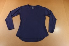 Lildy Womens Size Small-Medium Navy Blue Long Sleeve Active Top NWT picture