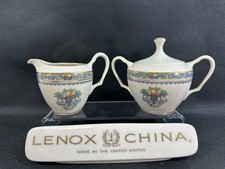 Lenox Autumn Bone China~(1)~ Creamer & Sugar Bowl w/Lid~1st Quality~Perfect~USA picture