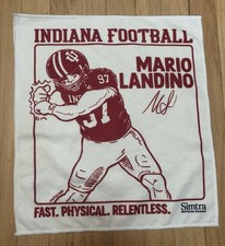 Indiana Hoosiers Football Gameday Rally Towel Mario Landino #97 2026 Cignetti IU picture