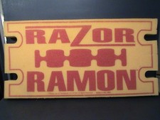 RARE HARD TO FIND 1994 Razor Ramon Wrestling Foam Razor Blade WWF Vintage picture