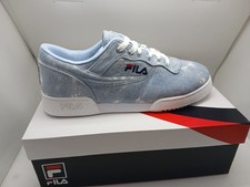 Fila Original Fitness Blue Denim Mens Casual Sneakers Shoes Choose Size picture