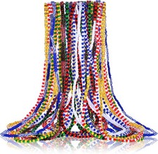 11 Pcs Santeria Bead Necklace Set Eleke Collar De Elegua 39.37 Inch  picture