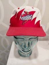 Iowa State Cyclones Shark Tooth Snapback Hat Vintage Rare Logo 7 picture