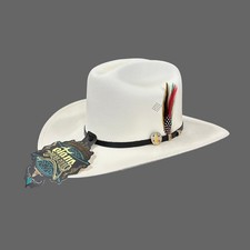 Sombrero Original Stone 1000X Estilo Sinaloa Virgen Guadalup- Western Cowboy Hat picture