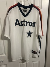 Vintage Houston Astros Jersey Men Medium Nolan Ryan Cooperstown Collection 2XL picture