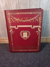 VTG 1905 Book Evangeline by Longfellow - Howard Chandler Christy Illustrations picture