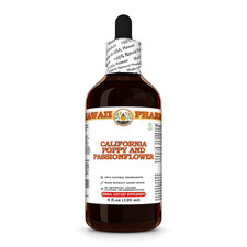 California Poppy and Passionflower Herbal Formula Liquid Herbal Extract picture