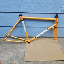 58cm Large Masi Speciale Commuter Road Bike Frame Chromoly Steel Orange picture