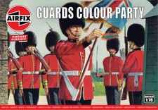 Airfix A00702V Guards Colour Party Classic vintage figuren, un Painted picture
